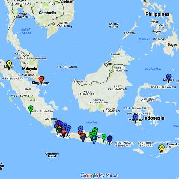 Locations and Maps (Google Map) Master School Program Nomor